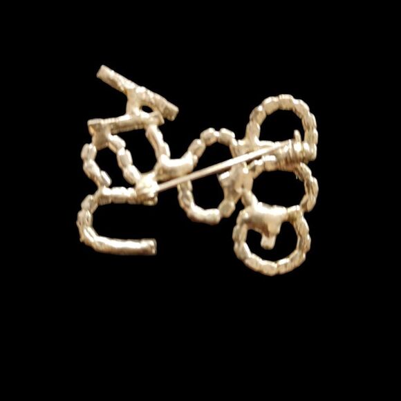 WOMEN'S GOD USA RED, WHITE, BLUE PIN BROOCH. - Picture 3 of 3